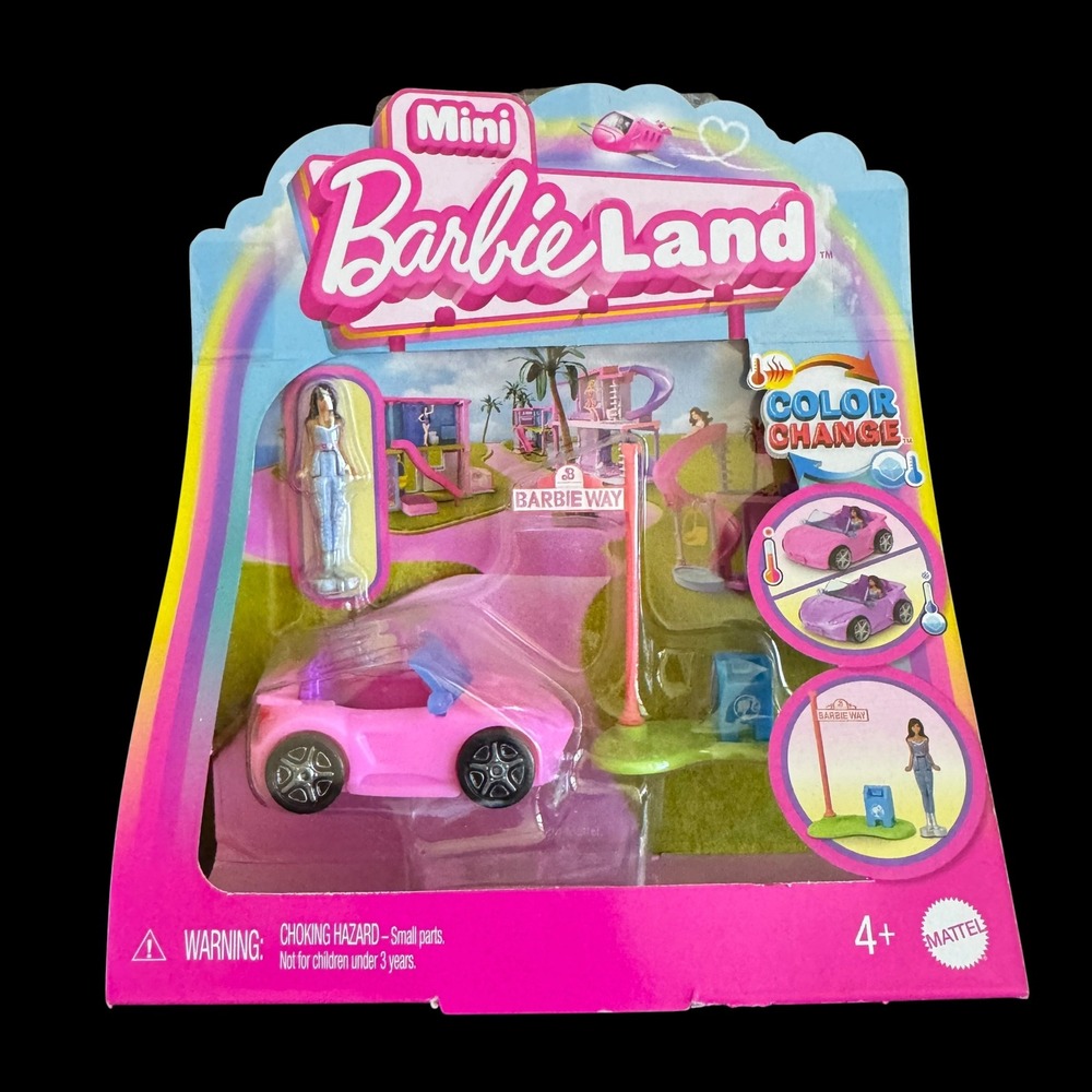 Mini BarbieLand Playsets Lot of 4 NWT - Picture 5 of 8